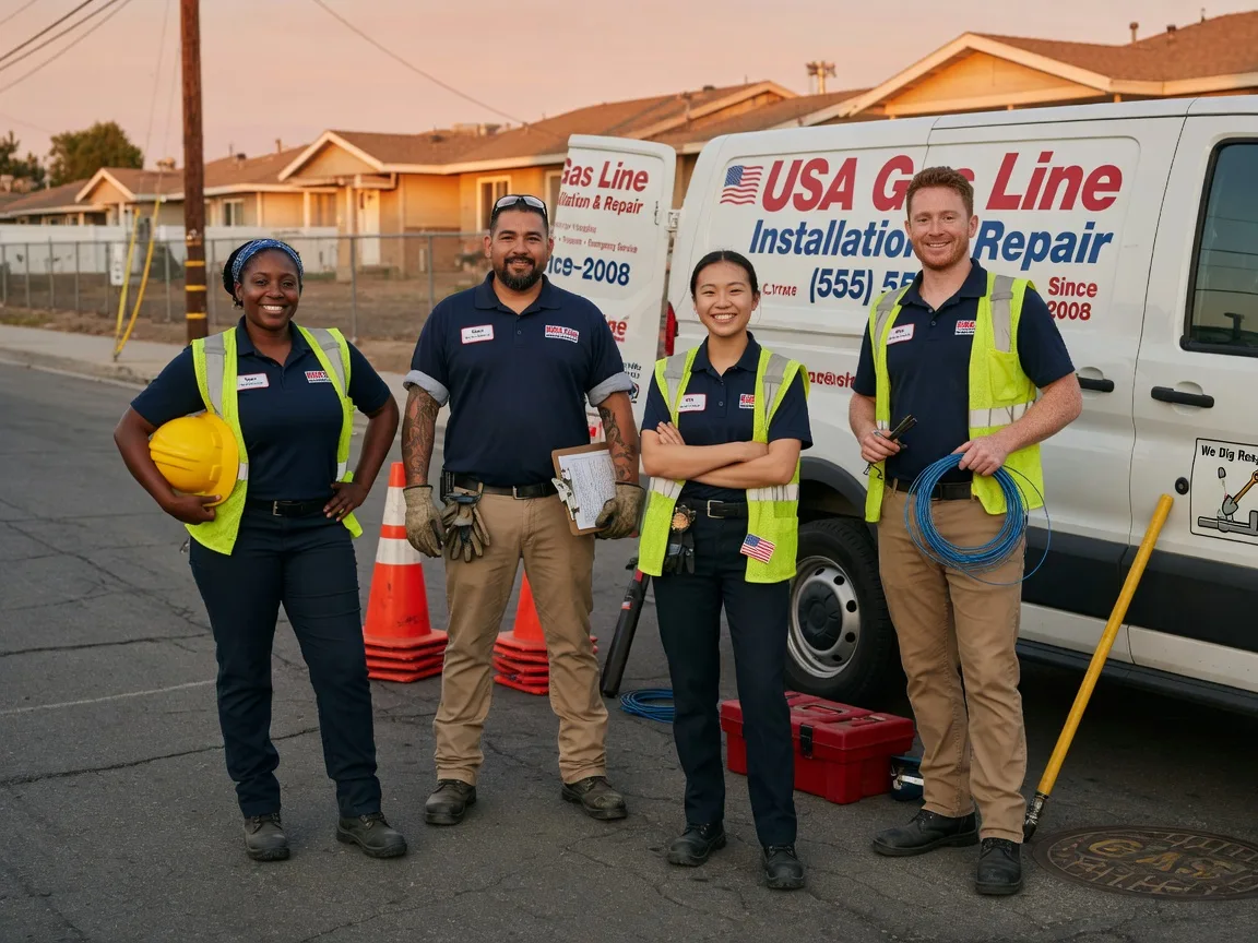 Gas Line Installation company in Pleasant Hill, OR